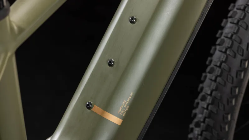 Cube Reaction Hybrid Pro 800 Electric Mountain Bike 2025 in Dustyolive/Gold-3