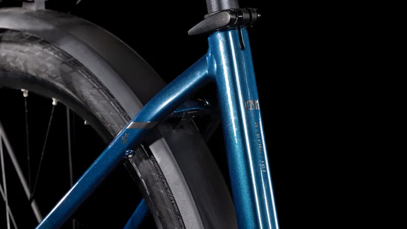 Cube Touring Easy Entry Hybrid One 500 Electric Hybrid Bike 2025 in Sea/Chrome-4