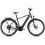 Cube Touring Hybrid Pro 625 Electric Hybrid Bike 2025 in Metallic Grey/Chrome