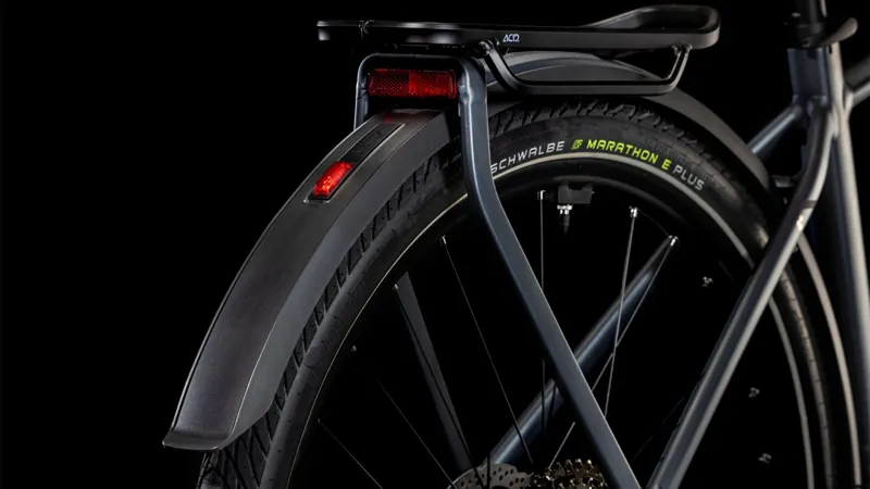 Cube Touring Hybrid Pro 625 Electric Hybrid Bike 2025 in Metallic Grey/Chrome-3