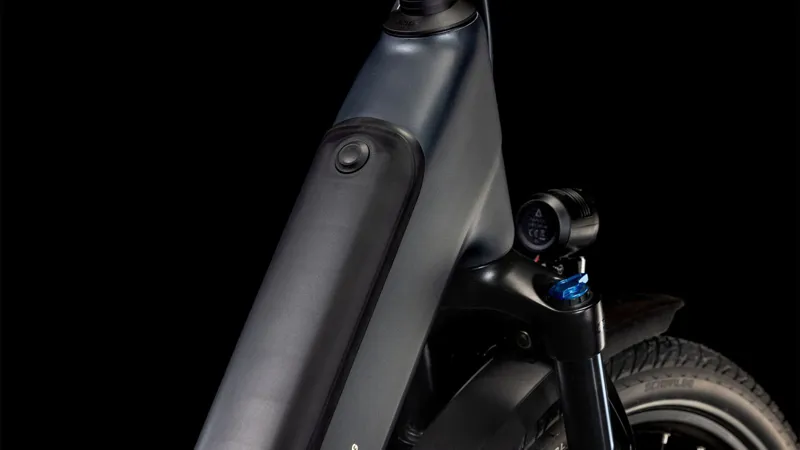 Cube Touring Easy Entry Hybrid Pro 625 Electric Hybrid Bike 2025 in Metallic Grey/Chrome-1