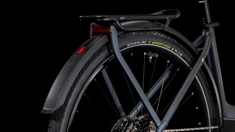 Cube Touring Easy Entry Hybrid Pro 625 Electric Hybrid Bike 2025 in Metallic Grey/Chrome-4