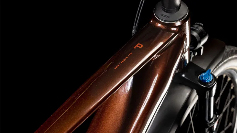 Cube Touring Hybrid Pro 625 Electric Hybrid Bike 2025 in Cinnamon/Orange-1