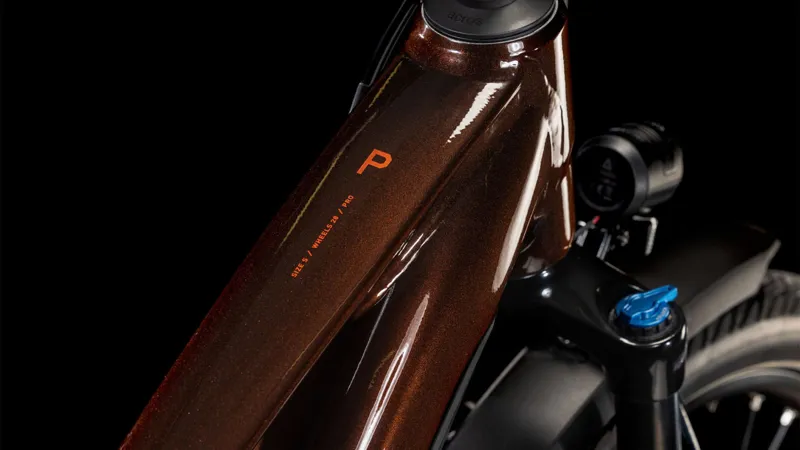 Cube Touring Trapeze Hybrid Pro 625 Electric Hybrid Bike 2025 in Cinnamon/Orange-1