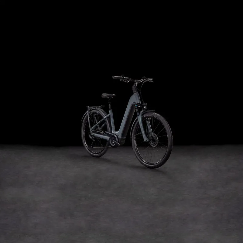 Cube Kathmandu Easy Entry Hybrid One 800 Electric Hybrid Bike 2025 in Shadow Grey-6
