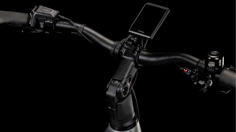 Cube Kathmandu Hybrid Pro 800 Electric Hybrid Bike 2025 in Slabgrey/Chrome-1