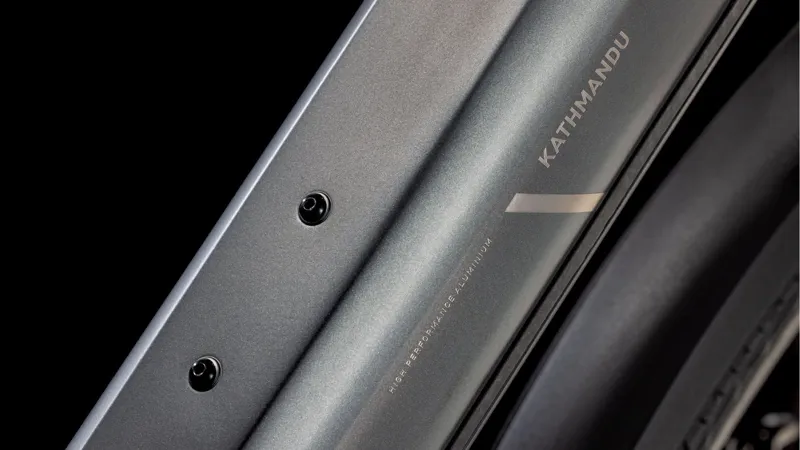 Cube Kathmandu Hybrid Pro 800 Electric Hybrid Bike 2025 in Slabgrey/Chrome-3