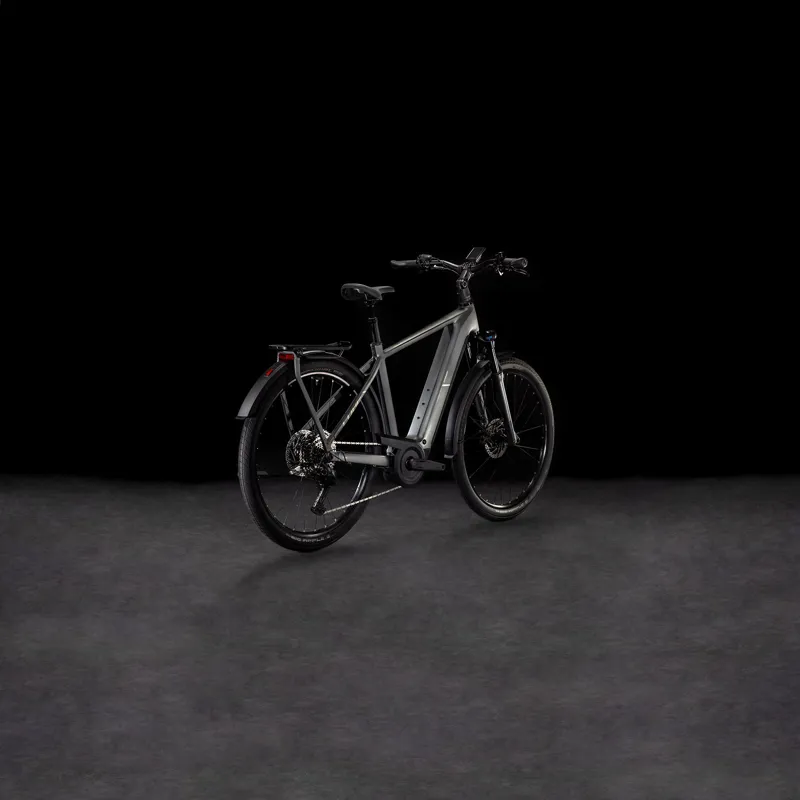 Cube Kathmandu Hybrid Pro 800 Electric Hybrid Bike 2025 in Slabgrey/Chrome-6