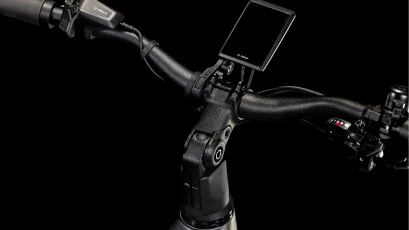 Cube Kathmandu Trapeze Hybrid Pro 800 Electric Hybrid Bike 2025 in Slab Grey/Chrome-3