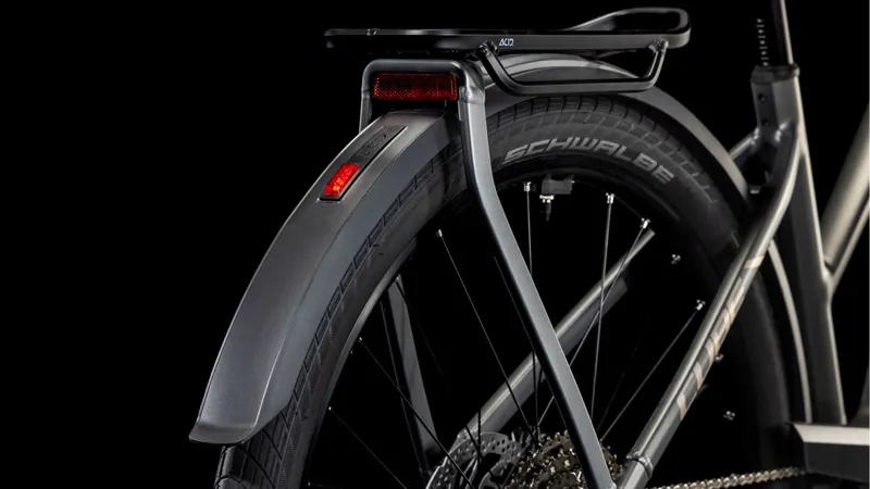 Cube Kathmandu Trapeze Hybrid Pro 800 Electric Hybrid Bike 2025 in Slab Grey/Chrome-4