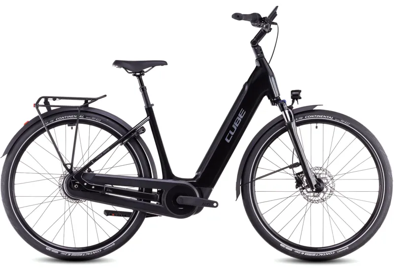 Balfes Bikes Cube Supreme Hybrid Comfort Pro 625 Electric Hybrid Bike 2025 in Grey/Lunar | Free postage over £30, £10 off first order, price match & 0% finance.