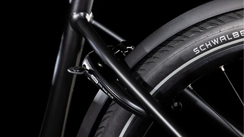 Cube Supreme Hybrid Comfort SLX 625 Electric Hybrid Bike 2025 in Black/Metal-5