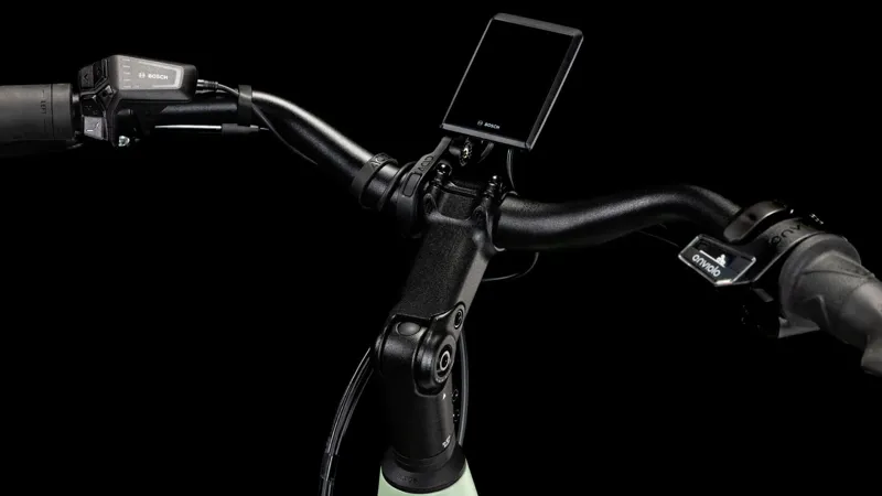 Cube Supreme Hybrid Comfort SLX 625 Electric Hybrid Bike 2025 in Aloegreen-2