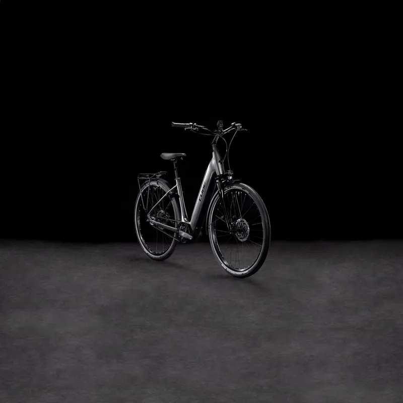 Cube Supreme Easy Entry Hybrid Deluxe One 625 Electrc Hybrid Bike 2025 in Slateblack -6