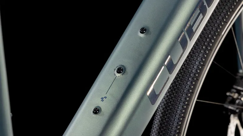 Cube Nulane Hybrid C:62 Race 400X Electric Hybrid Bike 2025 in Sage Brushed Green-5