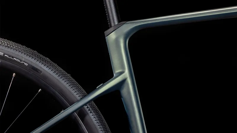 Cube Nulane Hybrid C:62 Race 400X Electric Hybrid Bike 2025 in Sage Brushed Green-4