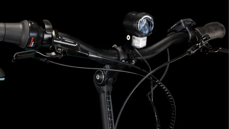 Cube Compact Hybrid Comfort 500 Electric Bike 2025 in Arubablue/Reflex-5