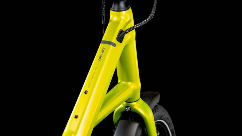 Cube Compact Hybrid Comfort 500 Electric Bike 2025 in lizard reflex 20-1