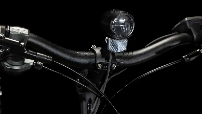 Cube Compact Hybrid Comfort 500 Electric Bike 2025 in lizard reflex 20-5