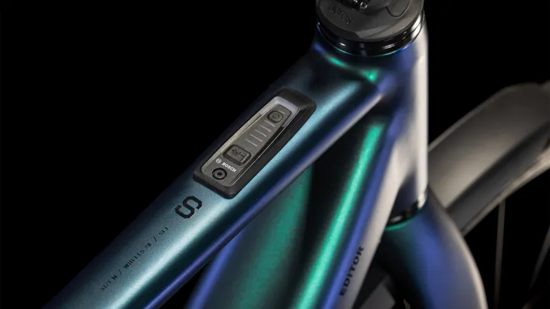 Cube Editor Hybrid SLT FE 400x Electric Hybrid Bike 2025 in Goblin/Glossy-1