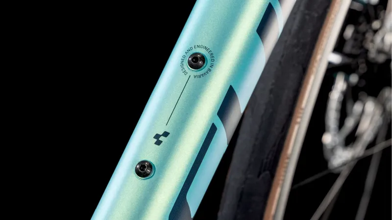 Cube Attain c:62 SLX Road Bike 2025 in Lagoon black-4