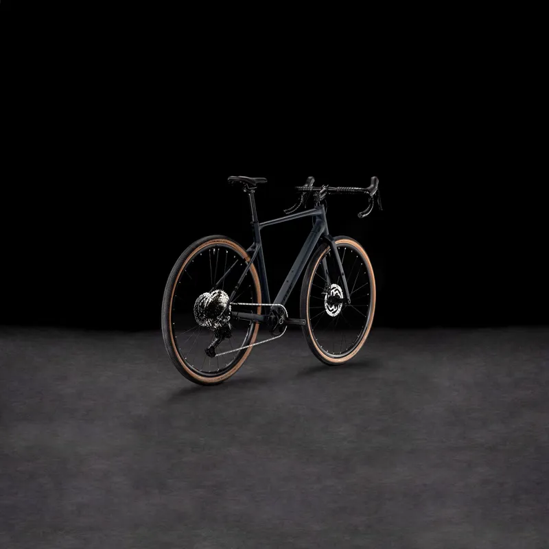 Cube Nuroad Pro Gravel Road Bike 2025 in Night/Black-5