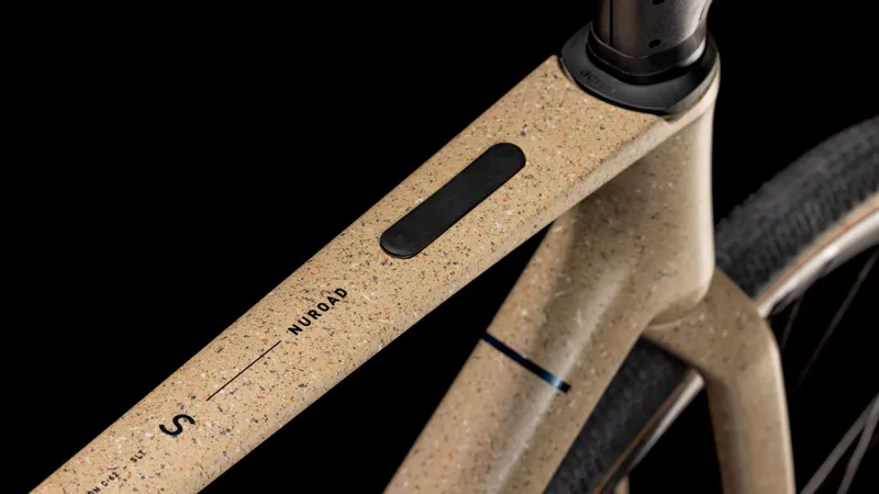 Cube Nuroad c:62 SLT Gravel Bike 2025 in Mineral Grit/Black-1