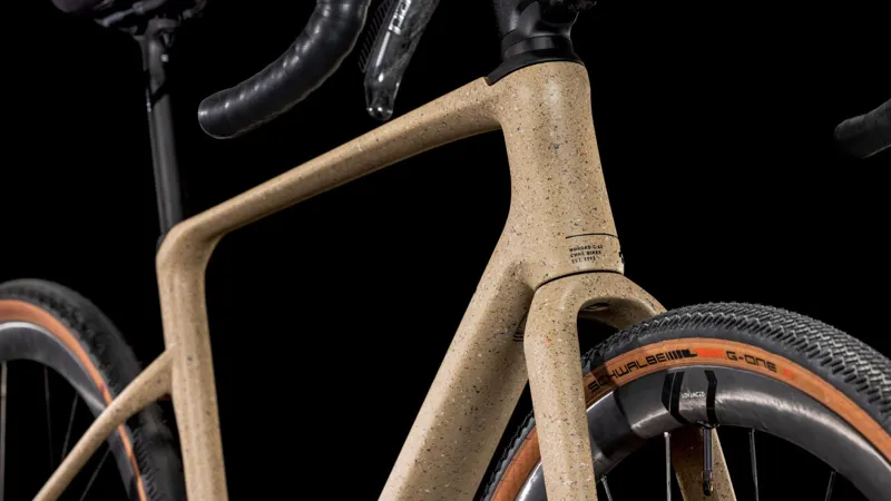 Cube Nuroad c:62 SLT Gravel Bike 2025 in Mineral Grit/Black-8