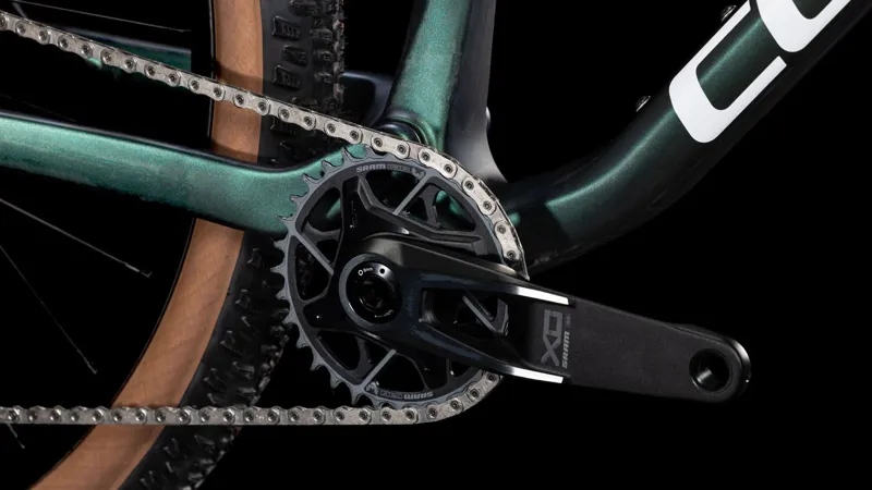 Cube AMS Zero99 c:68x SLX 29 Full Suspension Mountain Bike 2026 in Liquid Goblin/White-5