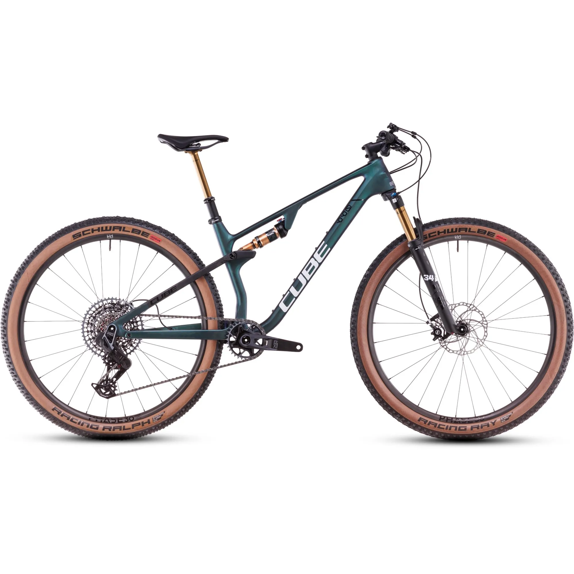 Cube AMS Zero99 c:68x SLX 29 Full Suspension Mountain Bike