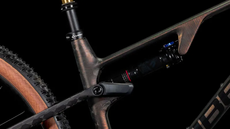 Cube AMS Zero99 c:68x SLT 29  Full Suspension Mountain Bike 2025 in Liquid Lava/Black-5