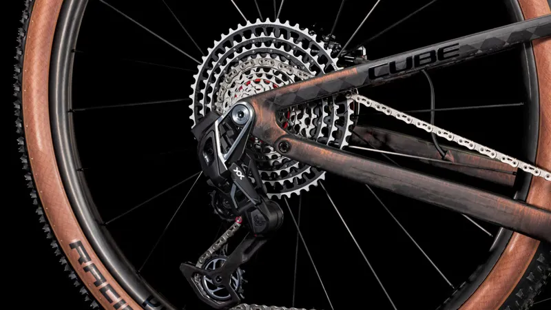 Cube AMS Zero99 c:68x SLT 29  Full Suspension Mountain Bike 2025 in Liquid Lava/Black-7