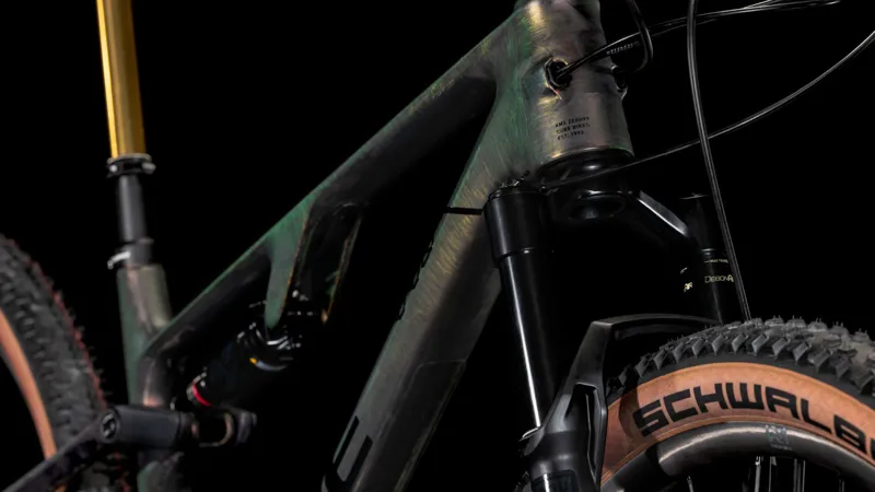 Cube AMS Zero99 c:68x SLT 29  Full Suspension Mountain Bike 2025 in Liquid Lava/Black-8