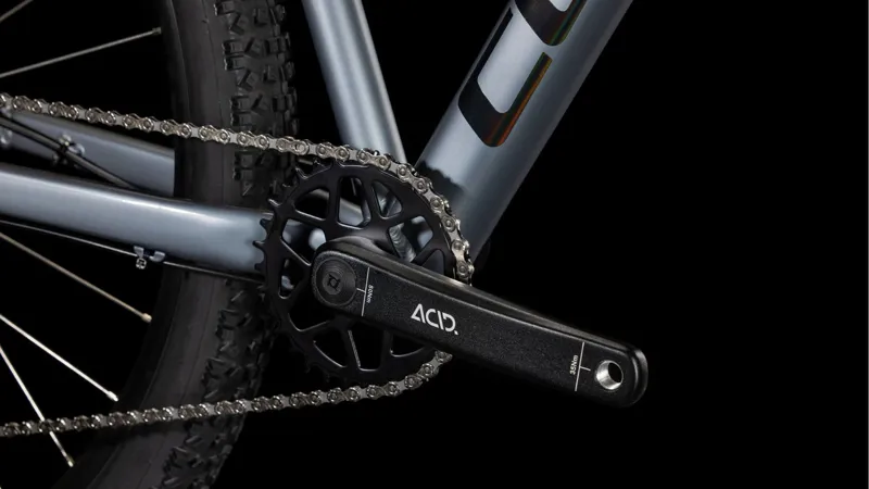 Cube Aim Race Hardtail Mountain Bike 2025 in Grey black-6