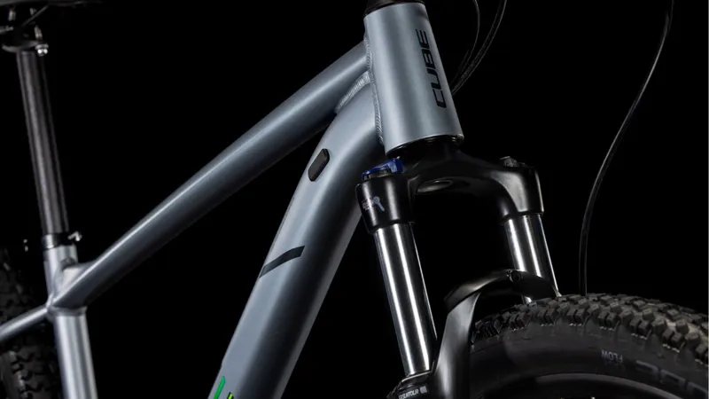 Cube Aim Race Hardtail Mountain Bike 2025 in Grey black-7