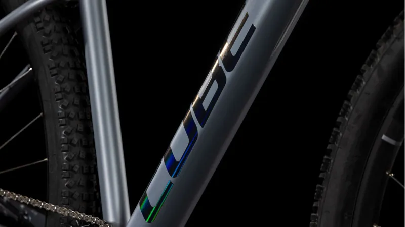 Cube Aim Race Hardtail Mountain Bike 2025 in Grey black-8