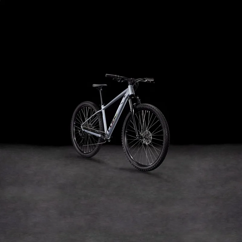 Cube Aim Race Hardtail Mountain Bike 2025 in Grey black-1