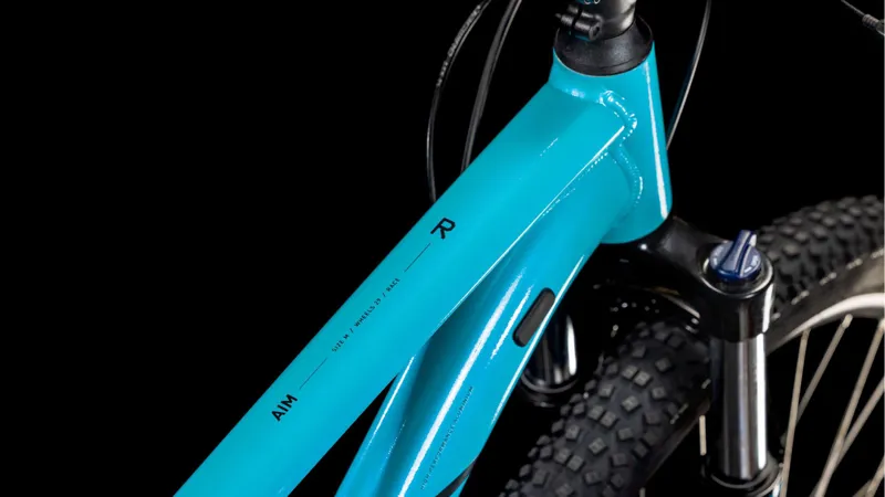 Cube Aim Race Hardtail Mountain Bike 2025 in Swimming pool black-2