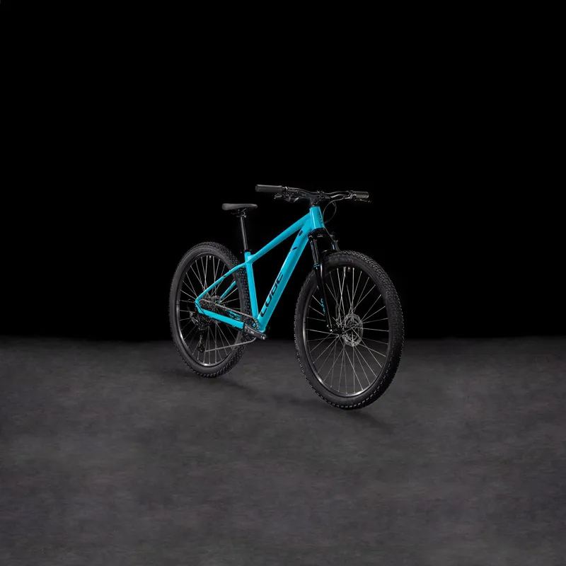 Cube Aim Race Hardtail Mountain Bike 2025 in Swimming pool black-1