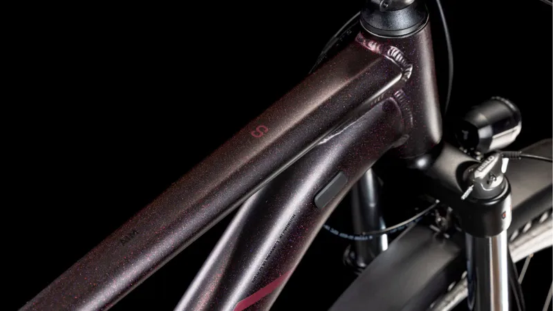 Cube Aim Slx Allroad Hardtail Mountain Bike 2025 in Orbit red black-2