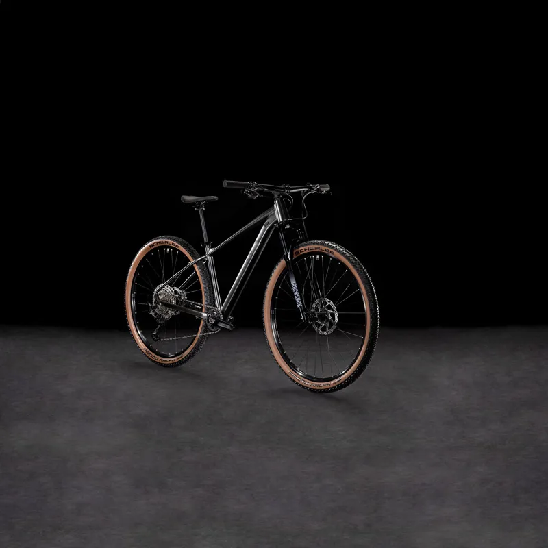 Cube Reaction SLX Hardtail Mountain Bike 2025 in black-1