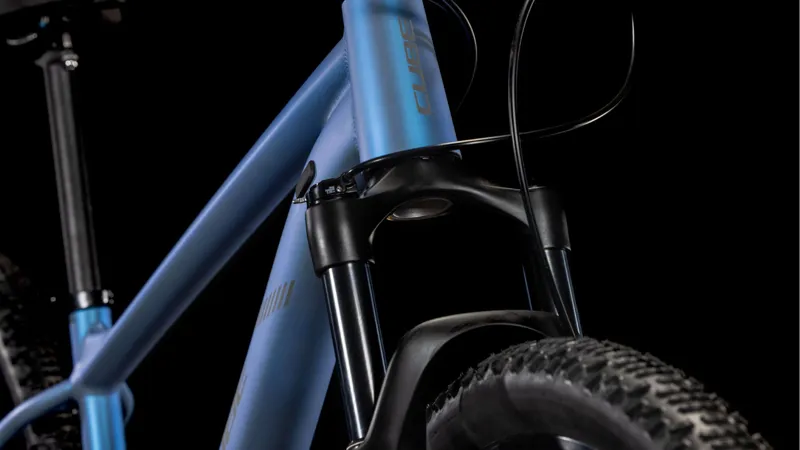 Cube Reaction SLX Hardtail Mountain Bike 2025 in haze blue reflect-4