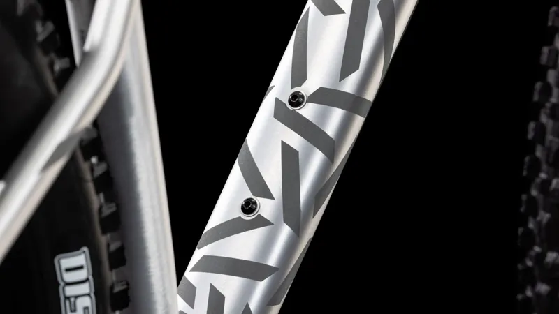 Cube Reaction TM Pro Trail Hardtail Mountain Bike 2025 in Rawmetal/Reflect-3