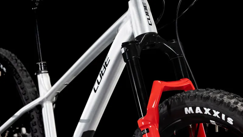 Cube Reaction TM Pro Trail Hardtail Mountain Bike 2025 in Rawmetal/Reflect-6