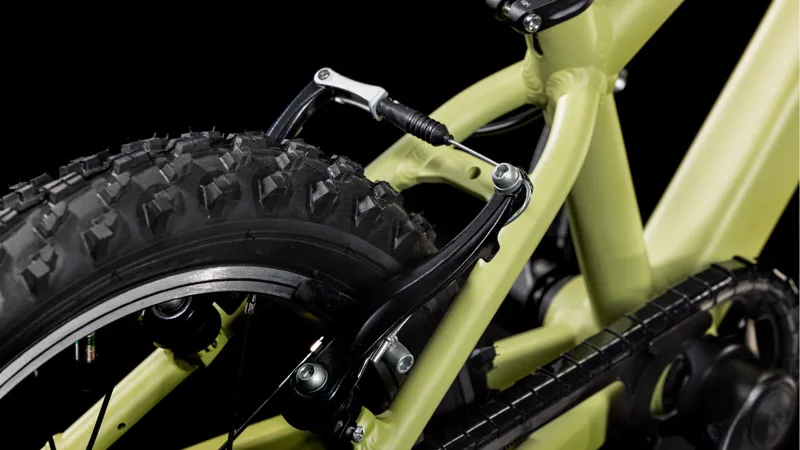 Cube Acid 160 16 inch wheel Kids Bike 2026 in Light Olive Orange-4