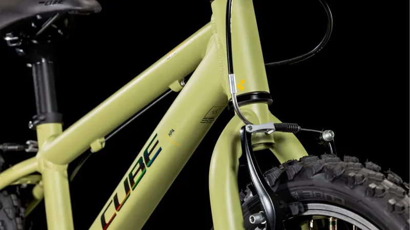 Cube Acid 160 16 inch wheel Kids Bike 2026 in Light Olive Orange-6