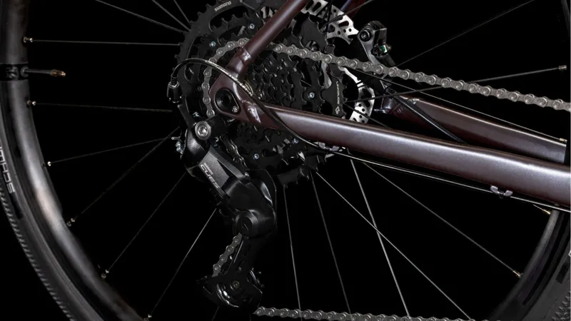 Cube Nulane One Hybrid Bike 2025 in Mineral Grey black-6