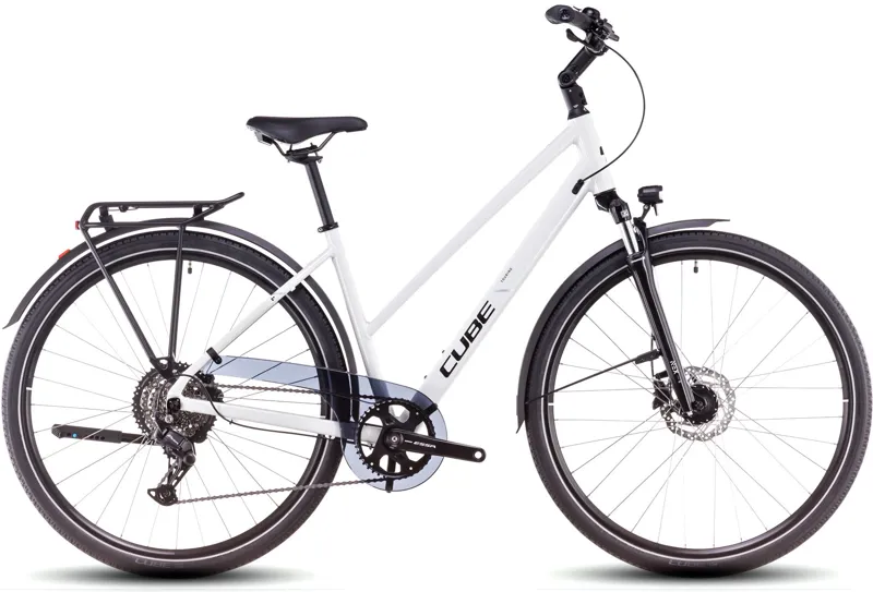 Cube Touring One Trekking Hybrid Bike 2025 in Cotton/Black-1