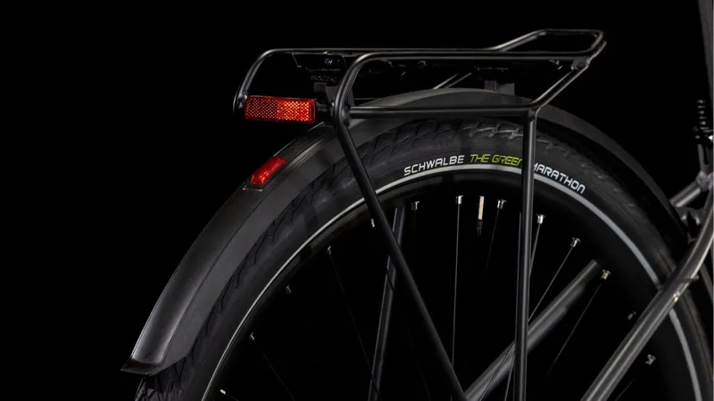 Cube Touring Pro Hybrid Bike 2025 in Slab Grey and Metal-6