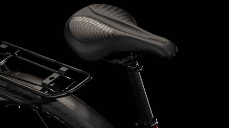 Cube Touring Pro Hybrid Bike 2025 in Maroon and Pearl -6